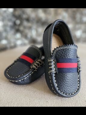 Elephantito Luxury Leather Loafers- Grab The Yacht! Size 5